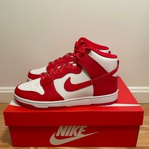 Nike Dunk High “Varsity Red”
